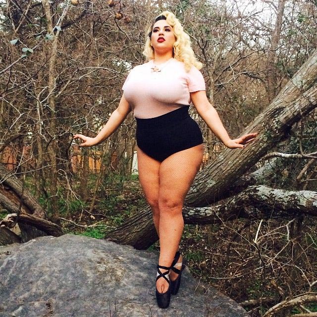 Илиана Вера,Iliana Vera, балерина размера плюс