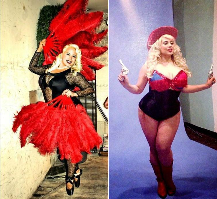 Илиана Вера,Iliana Vera, балерина размера плюс