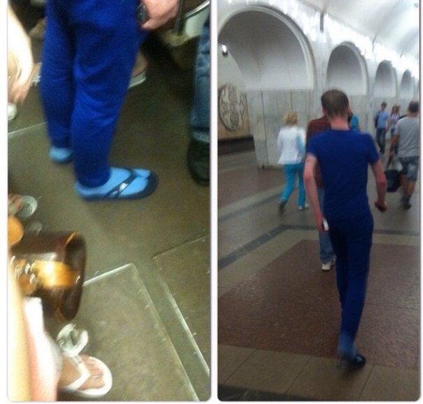 мода петербургского метро, мода метро, модники в транспорте, странные пассажиры метро 