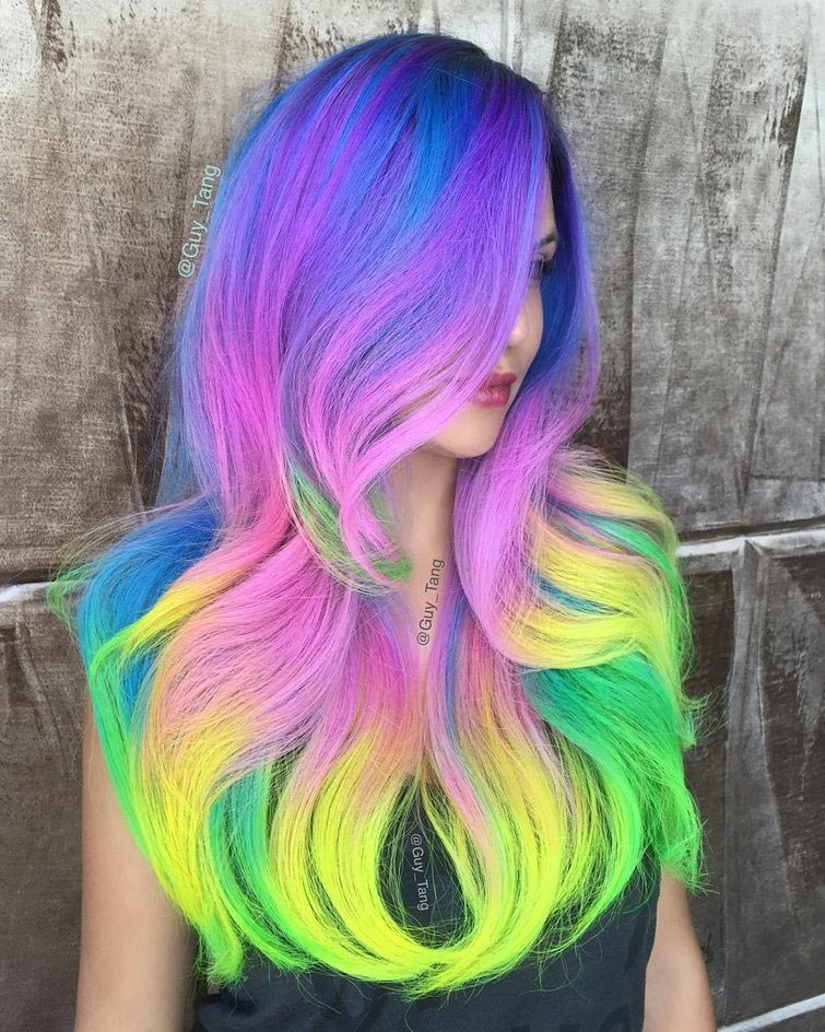 Краска для волос с переливами цвета