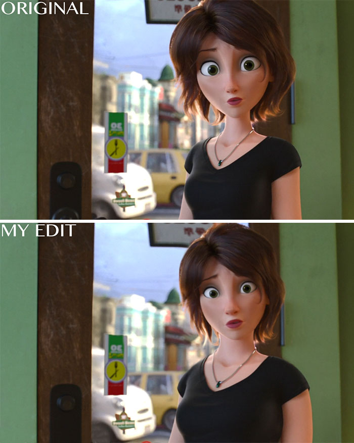 Художница изменила лица героиням мультфильмов, художница придала нормальные пропорции героиням мультфильмов, TheNamelessDoll