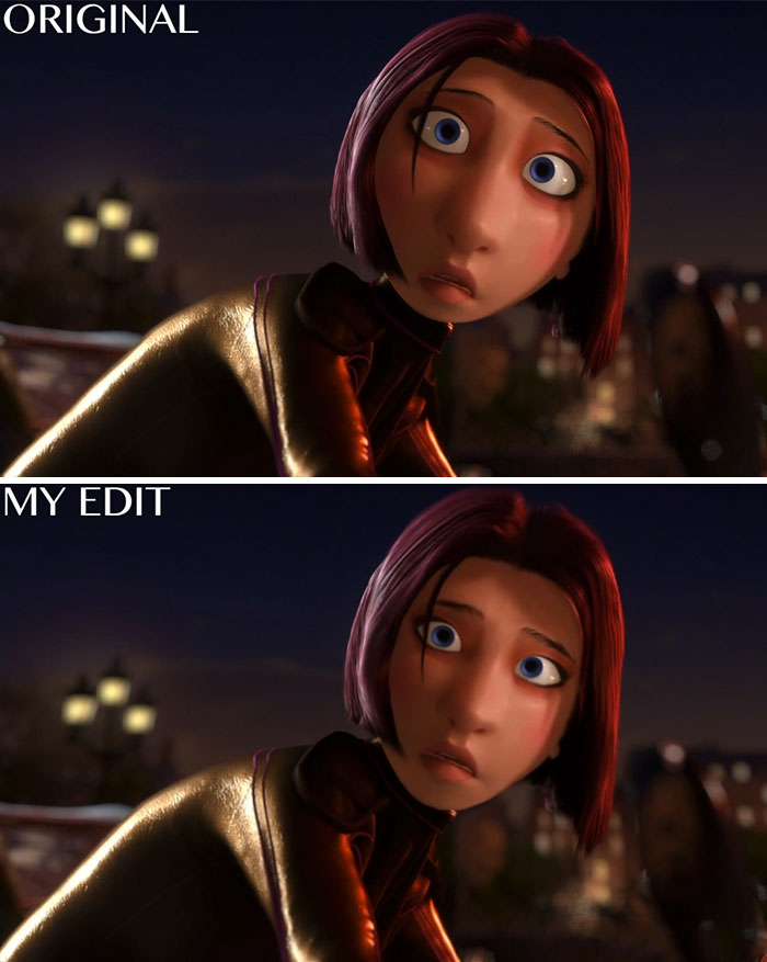 Художница изменила лица героиням мультфильмов, художница придала нормальные пропорции героиням мультфильмов, TheNamelessDoll