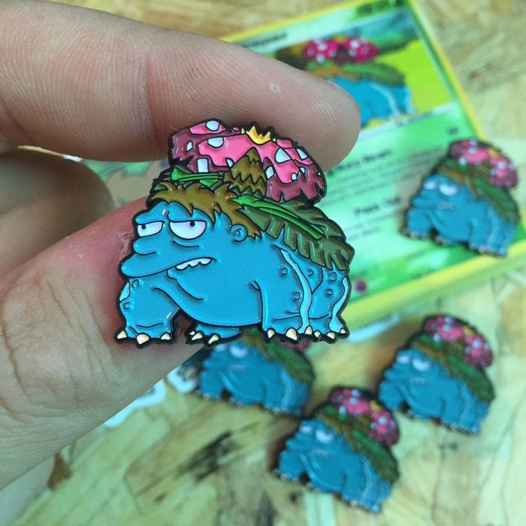 скрестить Симпсонов с Покемонами, мэшапы Симпсоны и Покемоны