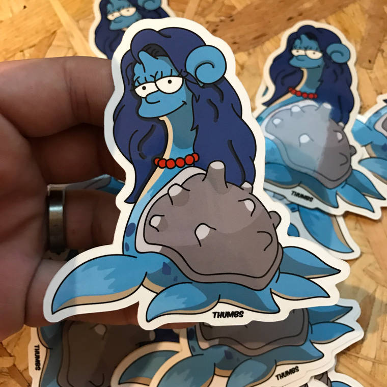 скрестить Симпсонов с Покемонами, мэшапы Симпсоны и Покемоны