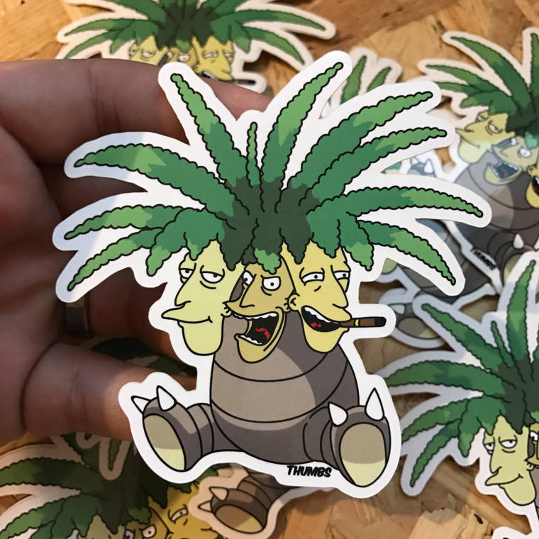 скрестить Симпсонов с Покемонами, мэшапы Симпсоны и Покемоны