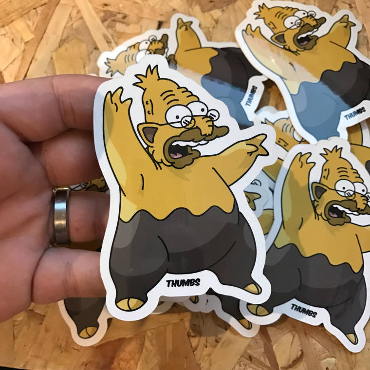 скрестить Симпсонов с Покемонами, мэшапы Симпсоны и Покемоны