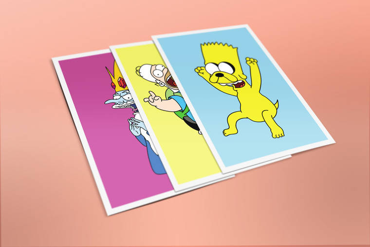 скрестить Симпсонов с Покемонами, мэшапы Симпсоны и Покемоны