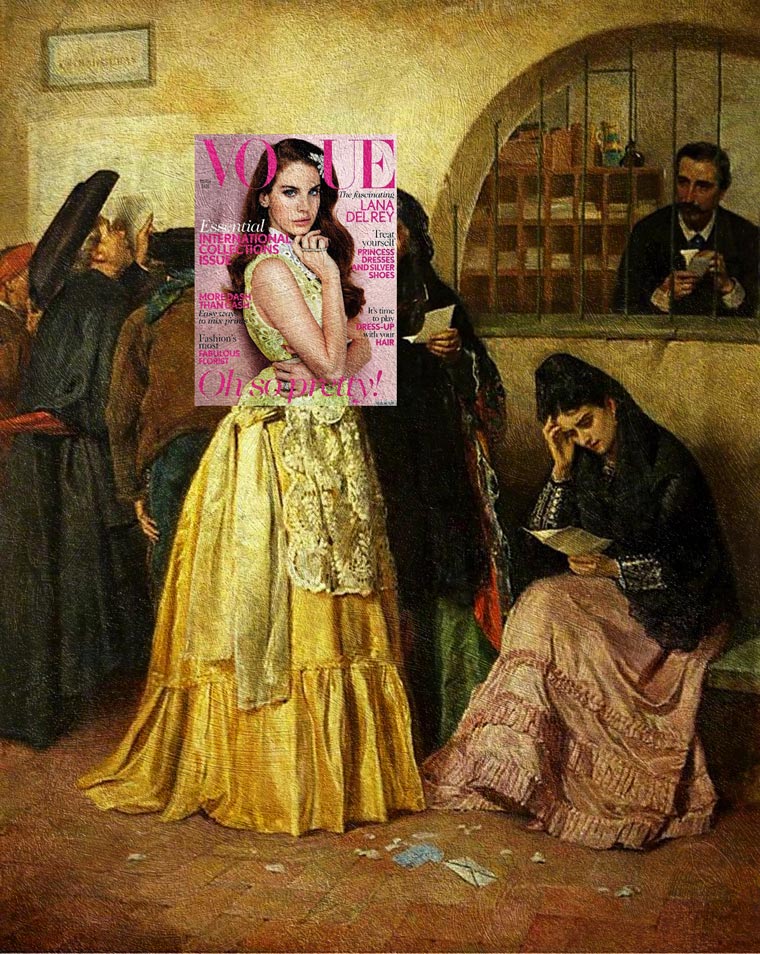 Что получится, если объединить обложки глянцевых журналов со знаменитыми картинами обложки журналов с картинами, Mag + Art, объединить обложки журналов с картинами