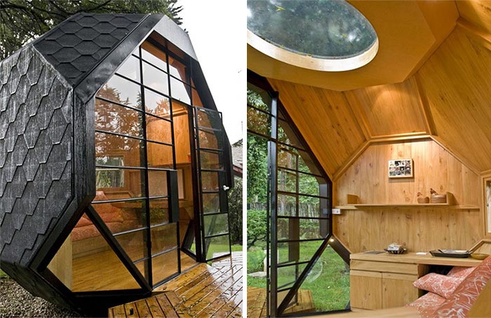 женский эквивалент мужского гаража, женское пространство, место для отдыха женщин