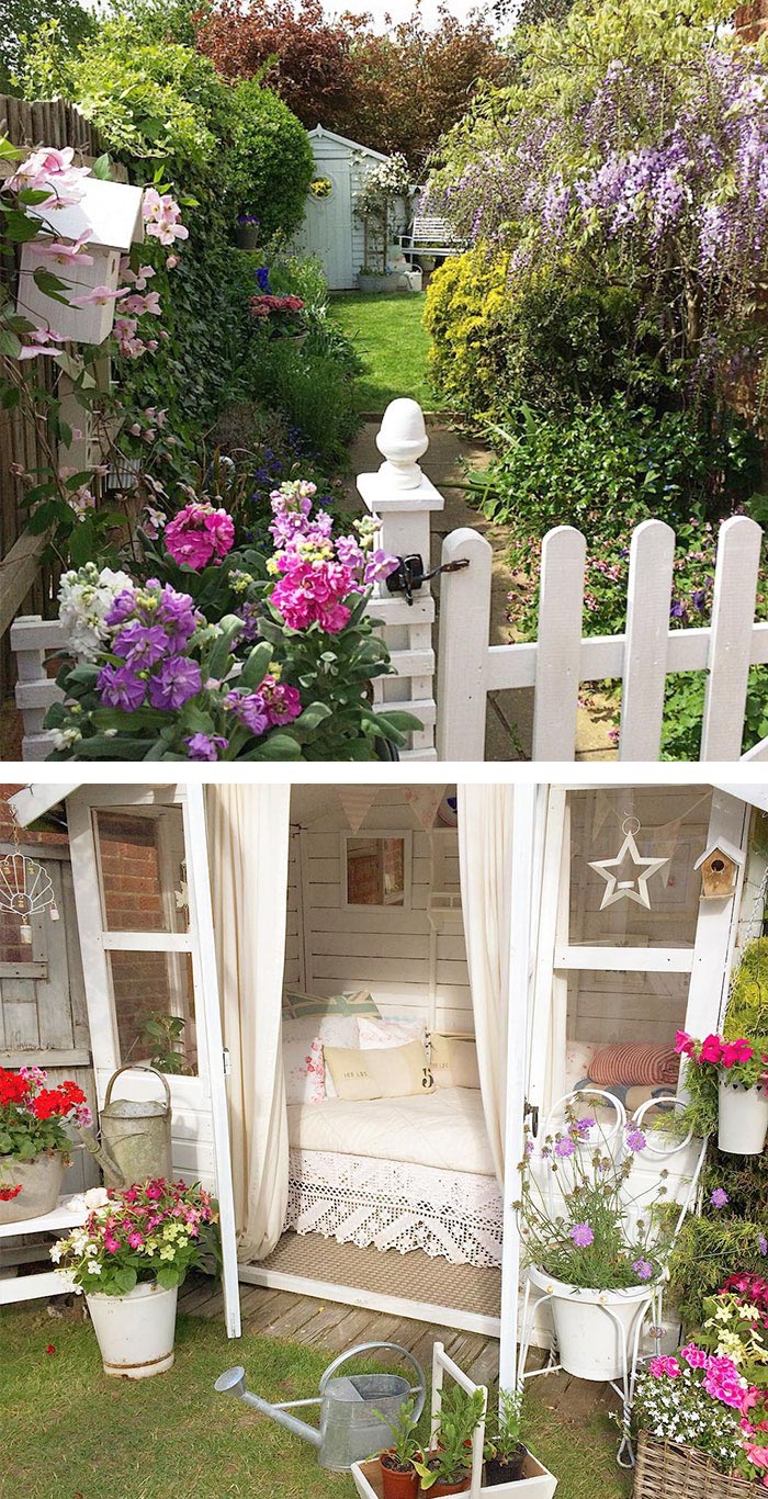 женский эквивалент мужского гаража, женское пространство, место для отдыха женщин