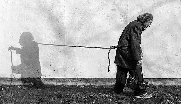 Сын включает 91-летнюю маму в свои фотографии, Тони Лусиани, Tony Luciani
