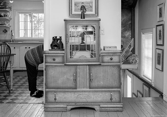 Сын включает 91-летнюю маму в свои фотографии, Тони Лусиани, Tony Luciani