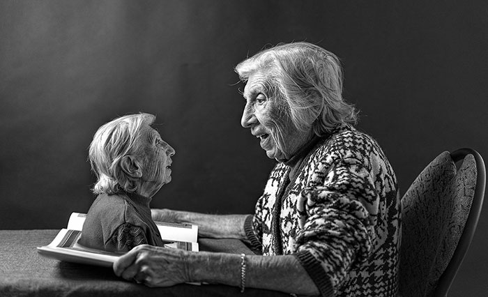 Сын включает 91-летнюю маму в свои фотографии, Тони Лусиани, Tony Luciani