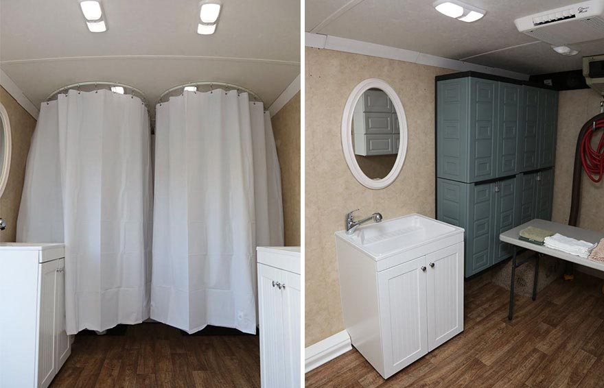 Мужчина превратил старый грузовик в душ для бездомных, чтобы вернуть им достоинство, ну и ещё отмыть превратил грузовик в душ на колесах, грузовик душ для бездомных, Джейк Остин, Jake Austin