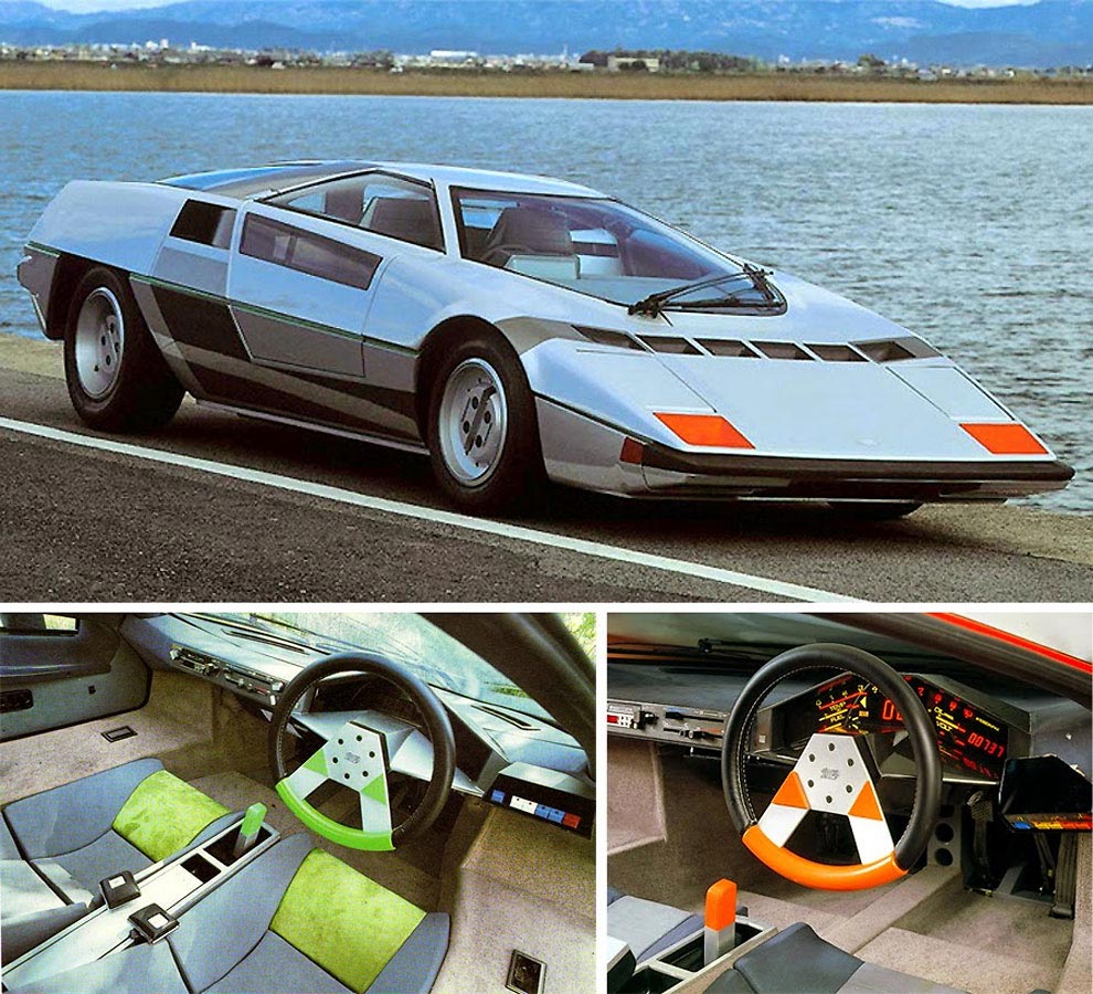 Футуристичные ретро-автомобили, как в 70-80-х представляли автомобили будущего
