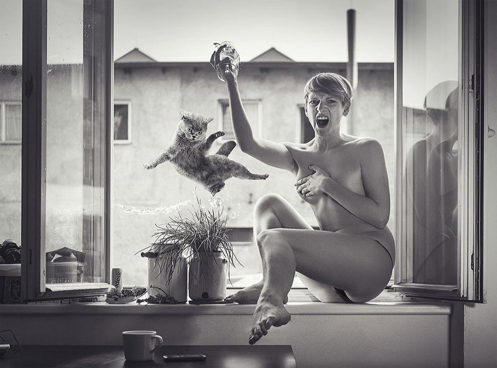 Unexpected visit, Неожиданный визит, Fotograf Bez talentu, Фотограф без таланта