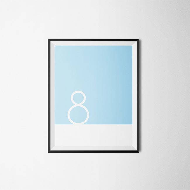 Минималистичные рождественские открытки, рождественские открытки из символов на клавиатуре, Лука Милани, Luca Milani