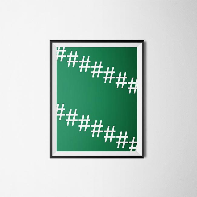 Минималистичные рождественские открытки, рождественские открытки из символов на клавиатуре, Лука Милани, Luca Milani