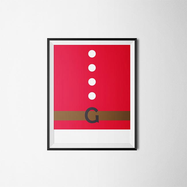 Минималистичные рождественские открытки, рождественские открытки из символов на клавиатуре, Лука Милани, Luca Milani