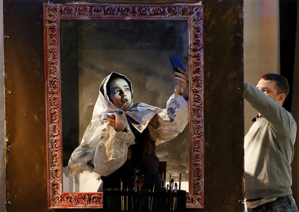 Мария Гасанова открытие Культурной универсиады 2019, Мария Гасанова персонаж картины