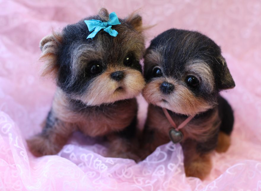 Спорим, милее этих шерстяных игрушек вы ничего не найдёте игрушки Татьяны Бараковой, игрушки из войлока и шерсти