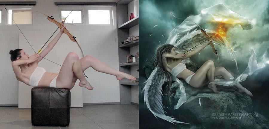 до и после фотошопа, красивый фотошоп