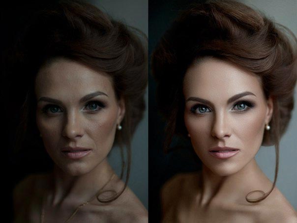 до и после фотошопа, красивый фотошоп