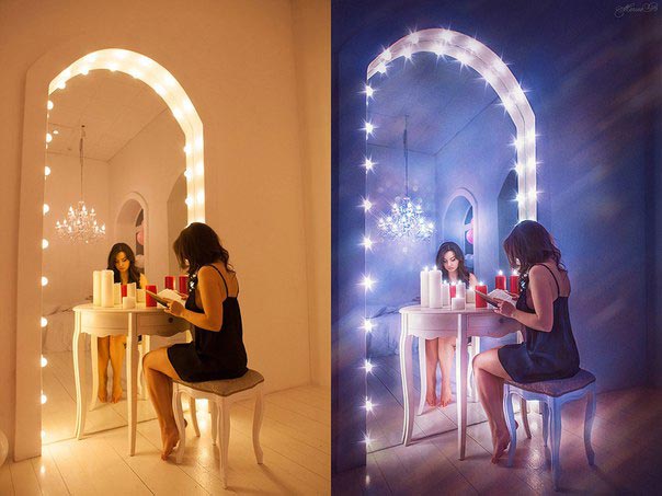 до и после фотошопа, красивый фотошоп