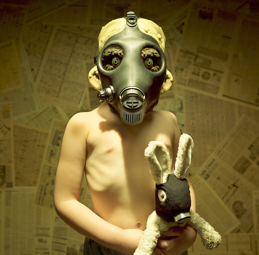 Детские страхи, папа создаёт жуткие фотографии со своими дочерьми, Джошуа Хоффин, Joshua Hoffine