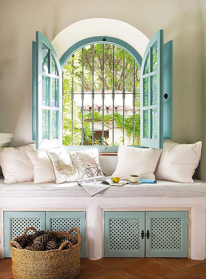 уютные места для чтения, уютный уголок для чтения