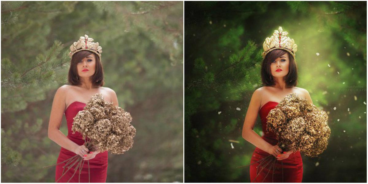 до и после фотошопа, красивый фотошоп