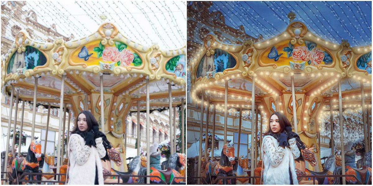 до и после фотошопа, красивый фотошоп