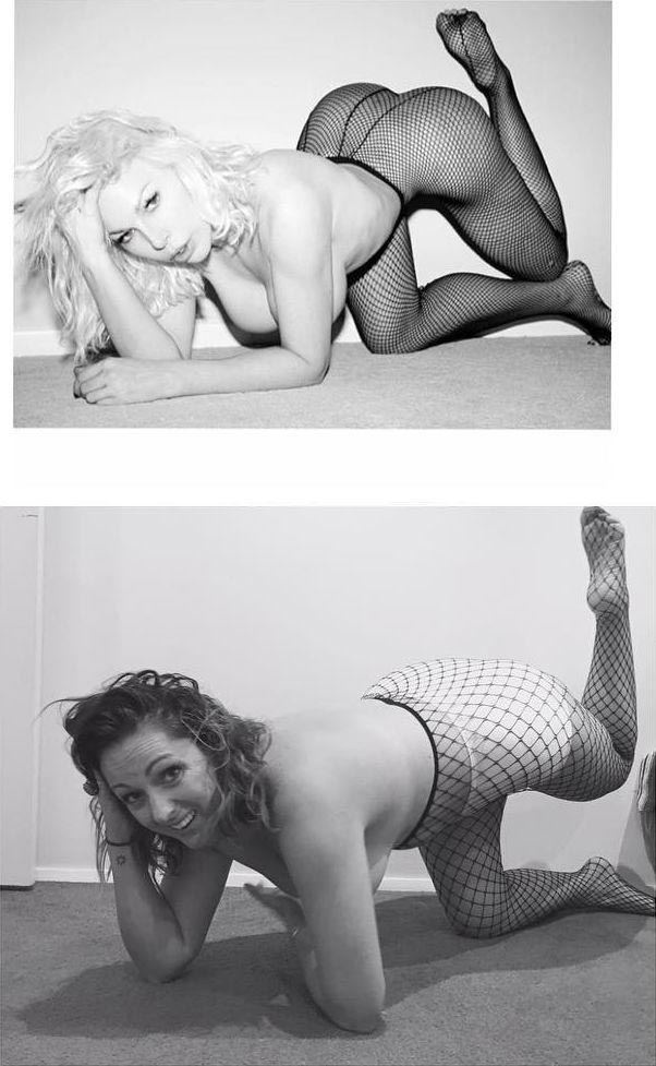 Селеста Барбер, Celeste Barber, пародирует фотографии знаменитостей в Instagram, пародии на фотографии звёзд в инстаграме