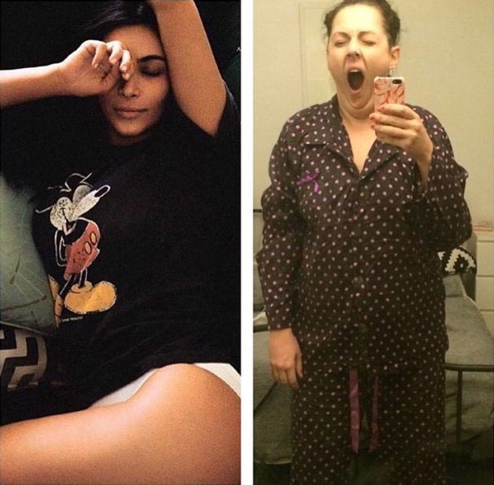 Селеста Барбер, Celeste Barber, пародирует фотографии знаменитостей в Instagram, пародии на фотографии звёзд в инстаграме