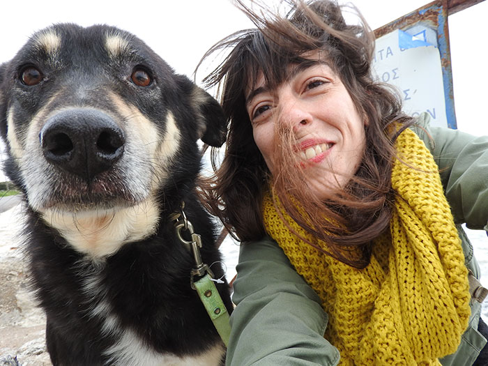 ‘окаменевшая’ собака, собака Петра, спасение окаменевшей собаки Петры