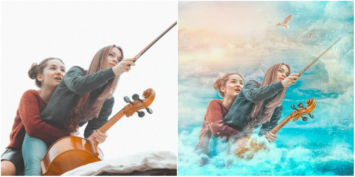 до и после фотошопа, красивый фотошоп