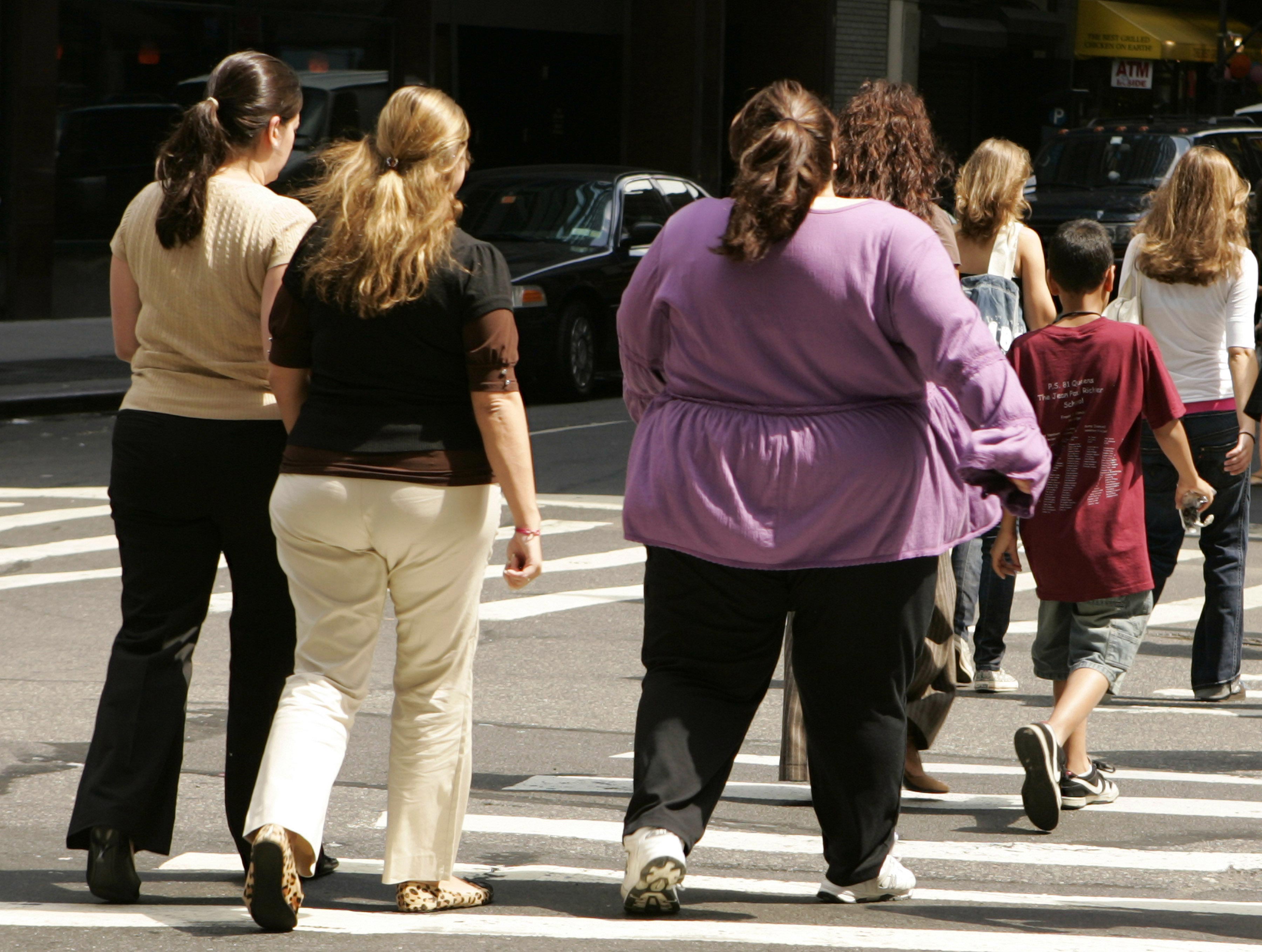 Толстый радуется. Ожирение в Америке.