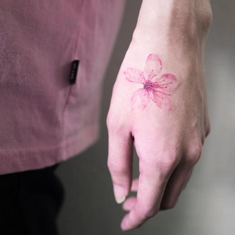 минималистичные татуировки, Hongdam, корейский татуировщик, утонченные татуировки