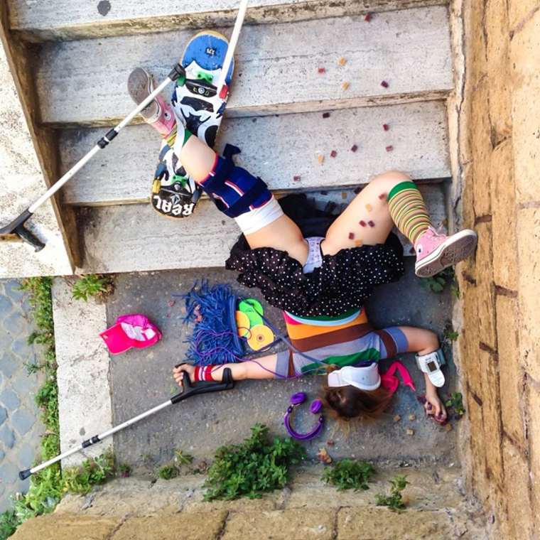 попой кверху, упавшие люди, люди упали, IN EXTREMIS, Сандро Джордано, Sandro Giordano