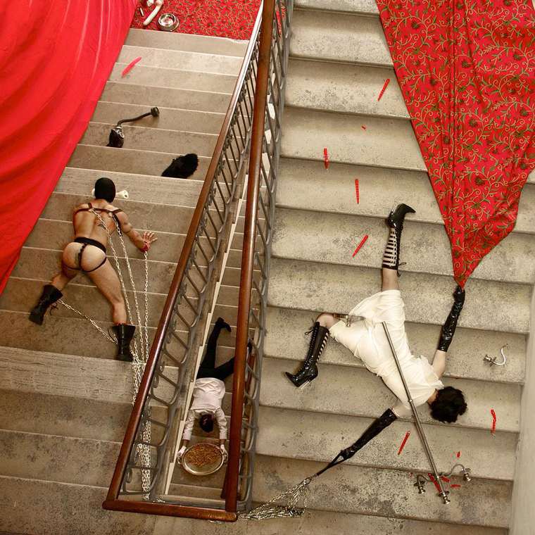 попой кверху, упавшие люди, люди упали, IN EXTREMIS, Сандро Джордано, Sandro Giordano