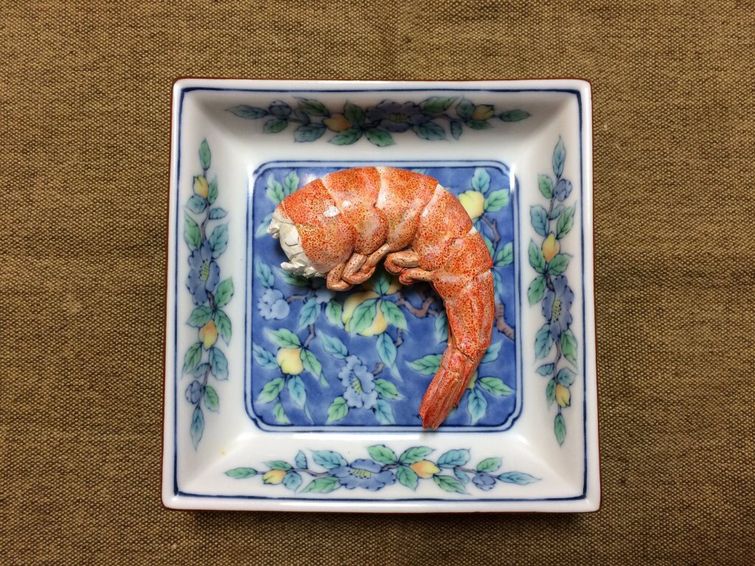 Сэйдзи Кавасаки, Seiji Kawasaki, еда из дерева, скульптуры из дерева в виде еды