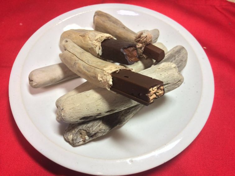 Сэйдзи Кавасаки, Seiji Kawasaki, еда из дерева, скульптуры из дерева в виде еды