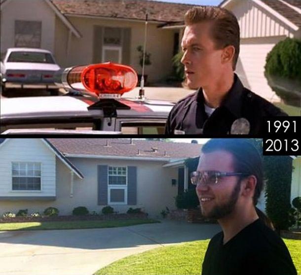 Парень посещает места, в которых снимались легендарные блокбастеры и делает фото в стиле 'тогда и сейчас' Фил Гришаев, Phil Grishayev, места в которых снимали фильмы, места в которых снимали легендарные блокбастеры, тогда и сейчас