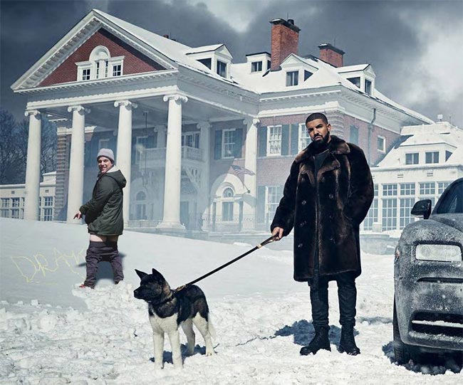 Этот парень прифотошопил себя к фотографиям знаменитостей и это очень смешно Авредж Роб, Average Rob, прифотошопил себя на фото знаменитостей