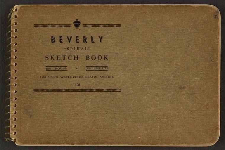 Виктор А. Ланди, Victor A. Lundy, фотографичные рисунки Второй мировой войны, рисунки американского солдата