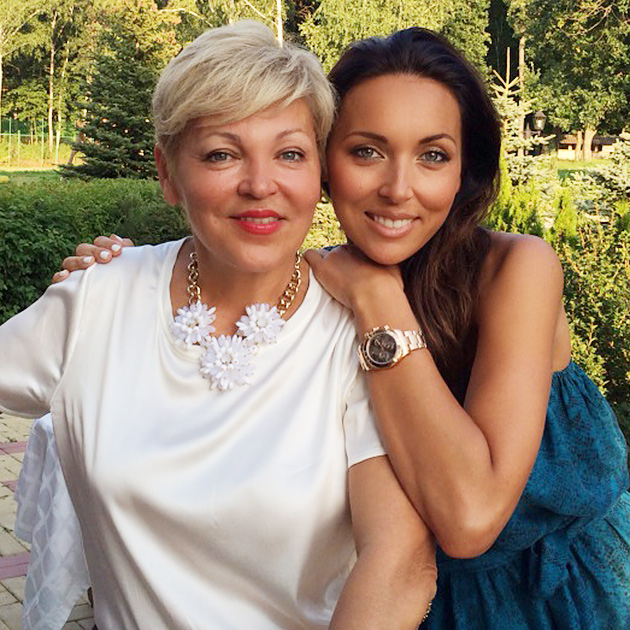 звёзды и их мамы, знаменитости с родителями