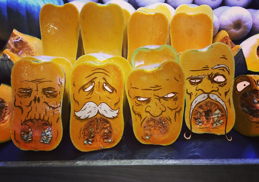 Художник добавляет монстров в повседневные сцены жизни, Jasper St Aubyn West