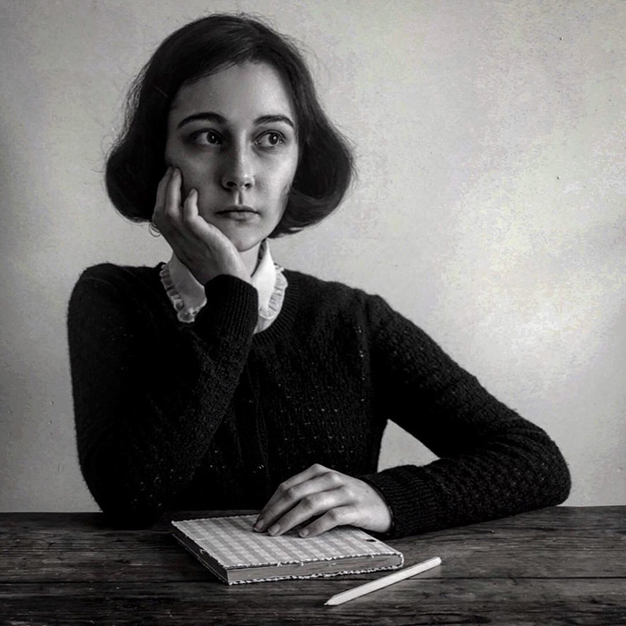 17-летняя девушка способна воссоздать любой винтажный образ, Аннелис Марию Франсин, Annelies Maria Francine