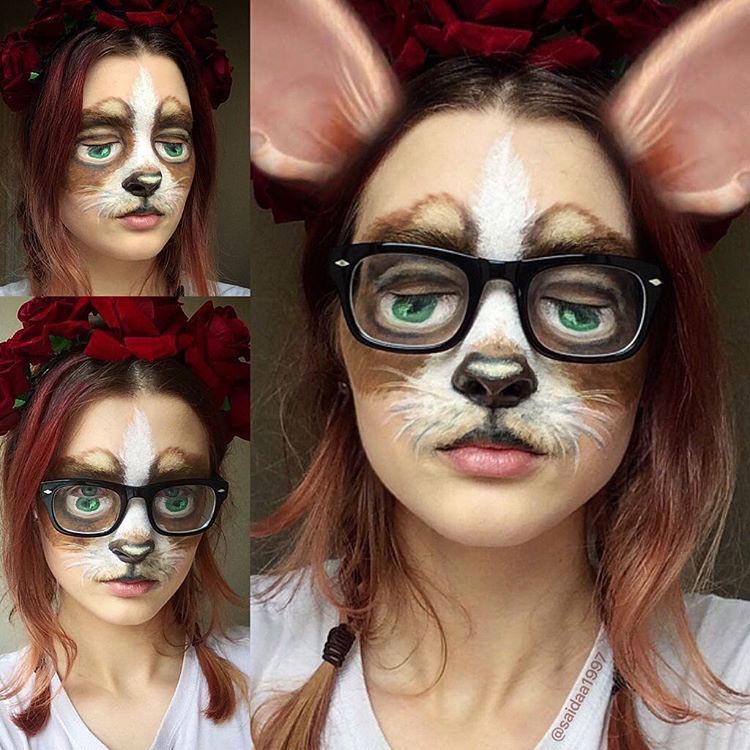 Саида Микевичуте, Saida Mickeviciute, перевоплощения при помощи макияжа, перевоплощения бодиарт