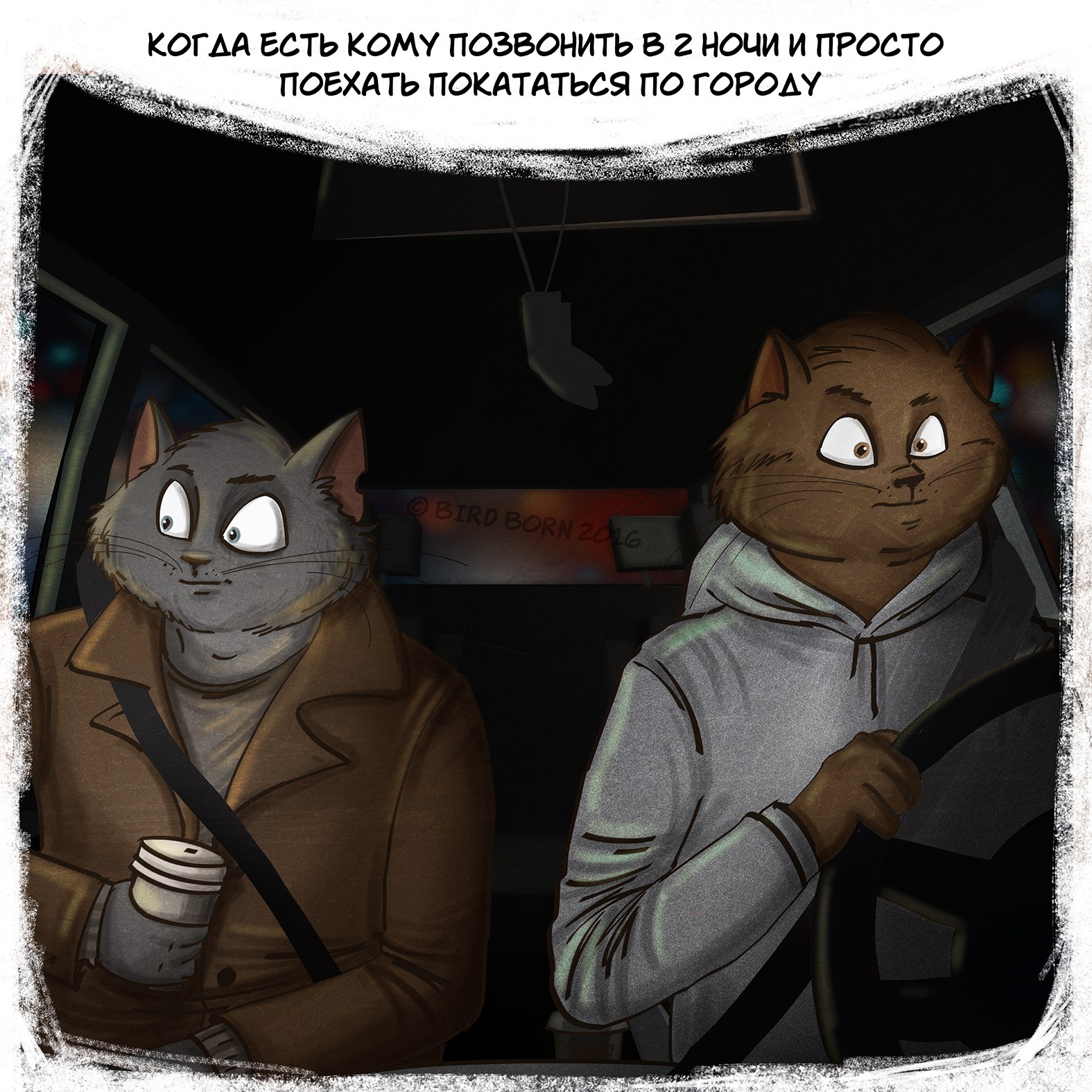 О настоящей дружбе, иллюстратор показал что значит дружить, Bird Born